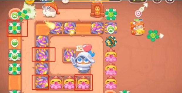 《保卫萝卜4》饿龙传说24关攻略