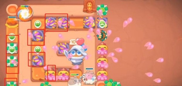 《保卫萝卜4》饿龙传说24关攻略