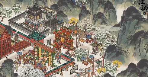 《江南百景图》绍兴府桥梁摆放攻略
