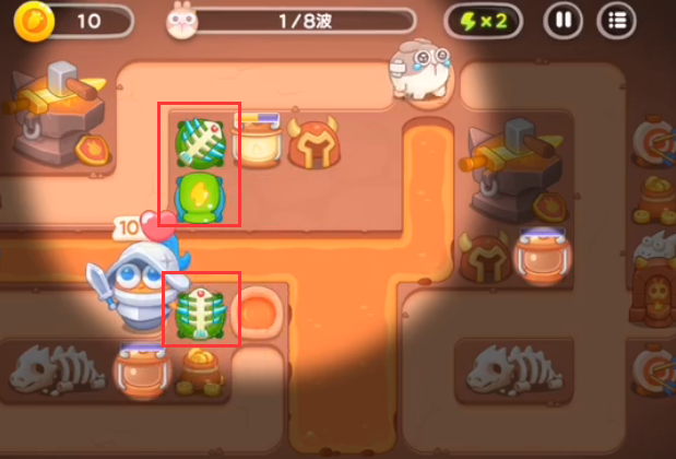 《保卫萝卜4》饿龙传说37关攻略