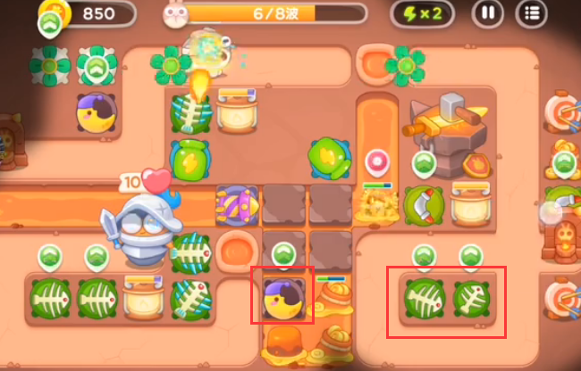 《保卫萝卜4》饿龙传说37关攻略