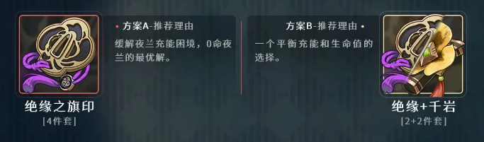 《原神》夜兰武器圣遗物搭配推荐