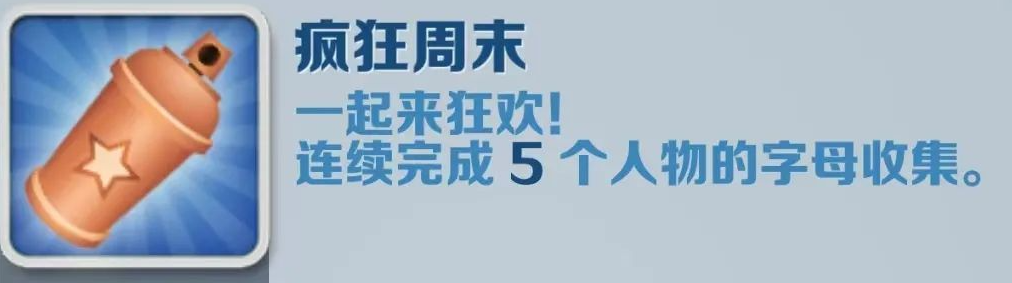 《地铁跑酷》疯狂周末成就获得攻略