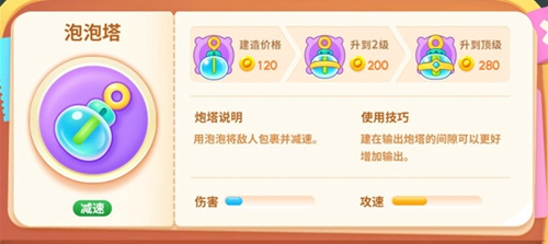 《保卫萝卜4》绿野奇缘炮塔介绍