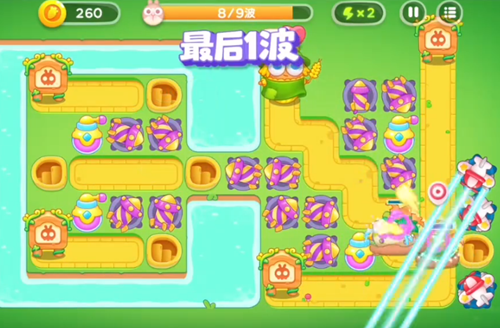 《保卫萝卜4》绿野奇缘42关攻略