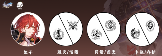 《崩坏星穹铁道》姬子怎么配队