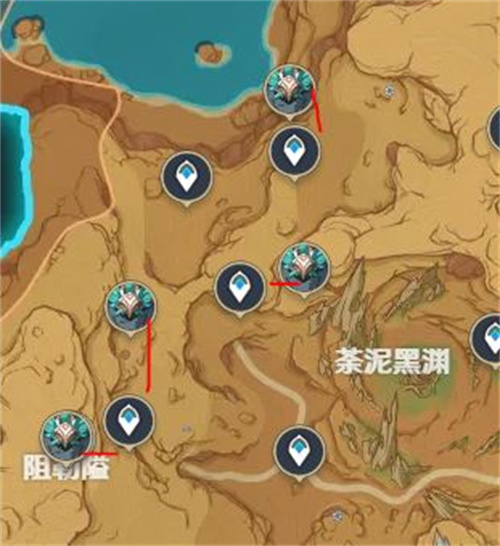 《原神》3.6版本丘丘游侠位置大全
