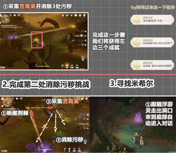 《原神》当红帕化作飞鸟成就完成攻略