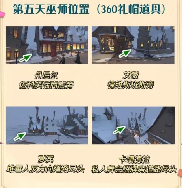 《哈利波特魔法觉醒》整蛊捉迷藏伙伴位置4.23