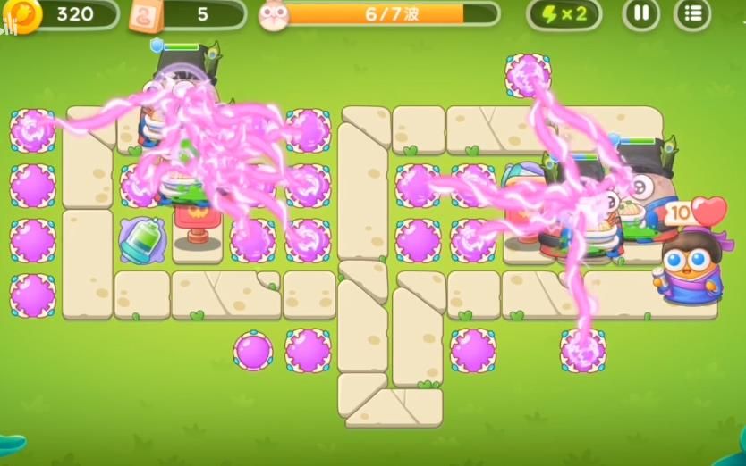 《保卫萝卜4》夏日垂钓2关攻略
