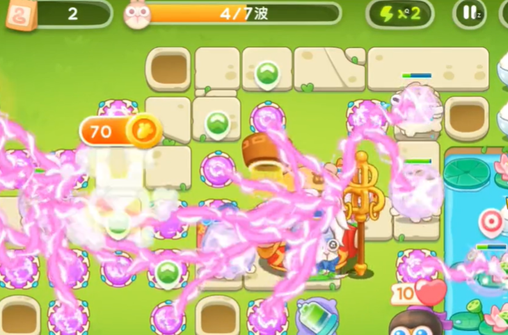 《保卫萝卜4》夏日垂钓14关攻略