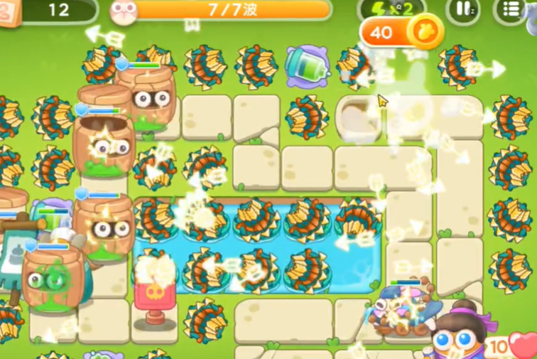 《保卫萝卜4》夏日垂钓19关攻略