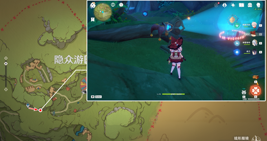《原神》隐众游园绮光彩灯解密攻略