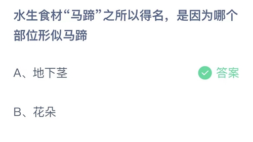 《支付宝》蚂蚁庄园2023年11月1日答案最新